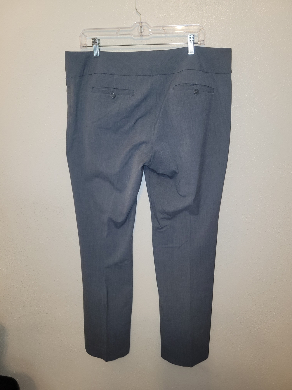 The Limited Drew Fit Gray Career Dress Pants Size 14 Stretch Trouser - Picture 4 of 8